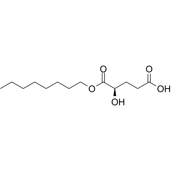 (2R)-Octyl-α-hydroxyglutarate 1391194-67-4